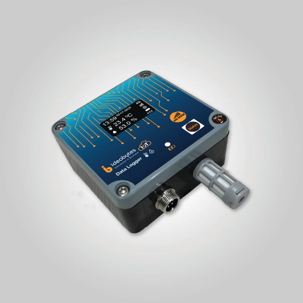 IBI-MTH50 | 4G M2M Built-In Temperature & Humidity Data Logger